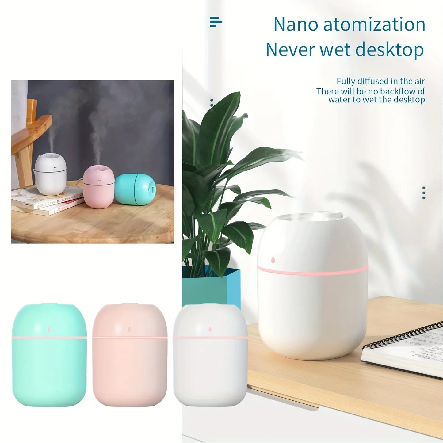 Mistify Mini – Portable Aroma Humidifier