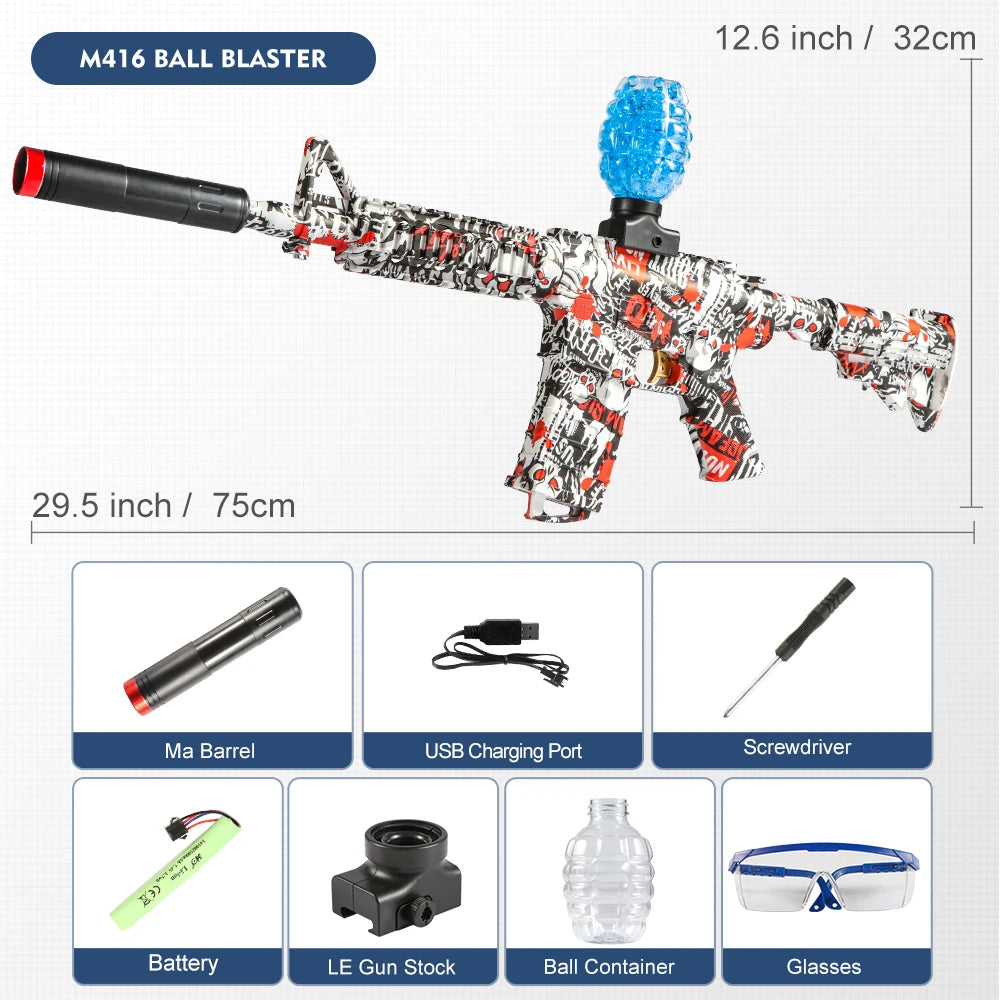 BlastX M416 – Electric Blaster Toy Gun