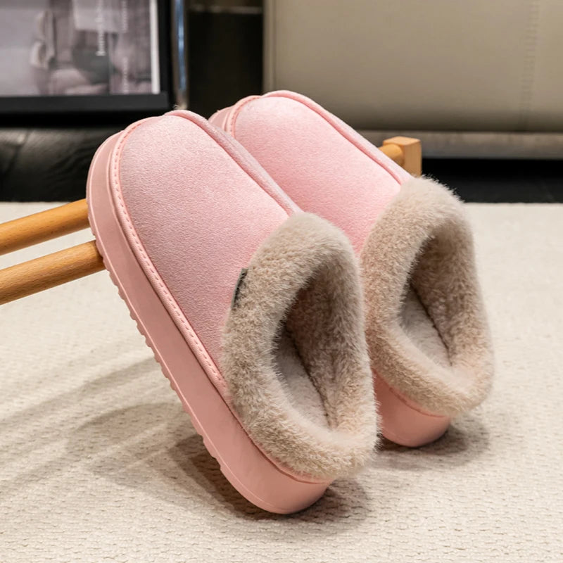 CozyStep Luxe – Fluffy Winter Slippers