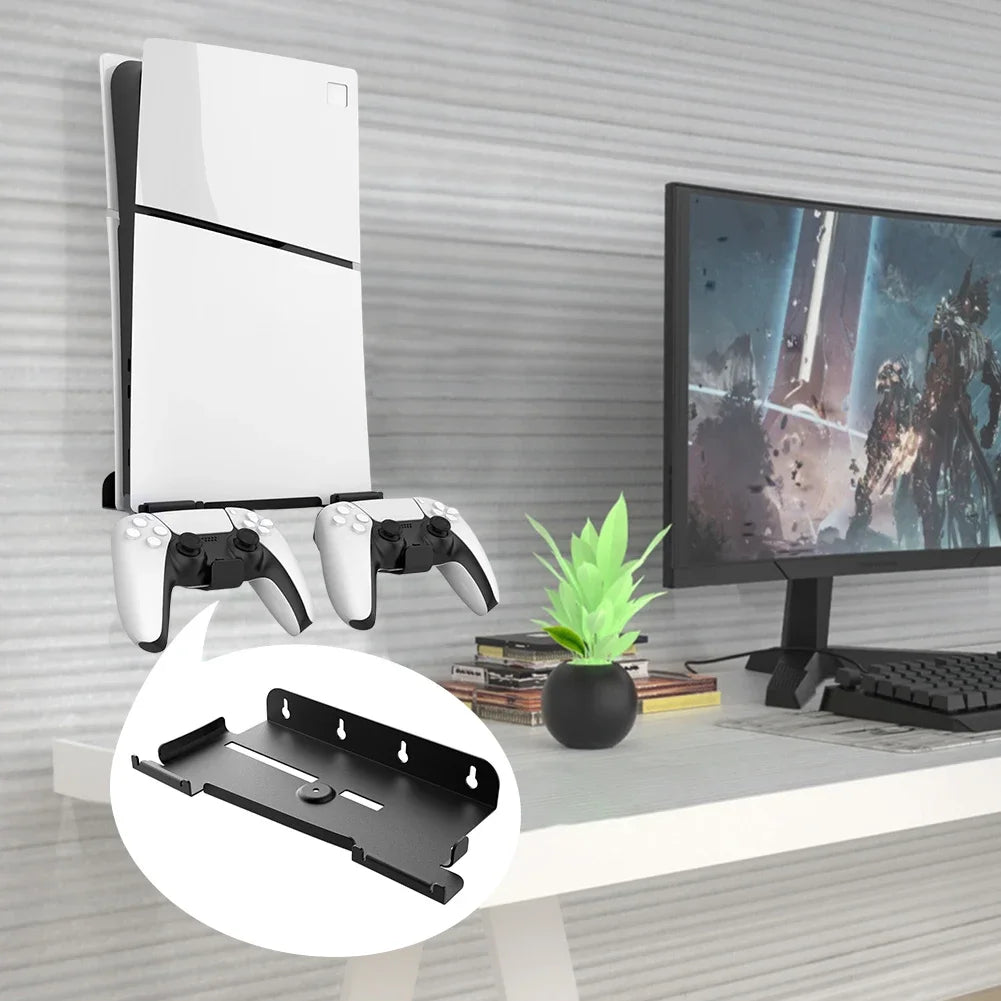 PSWall Mount – Wall Bracket & Controller Stand for PS5