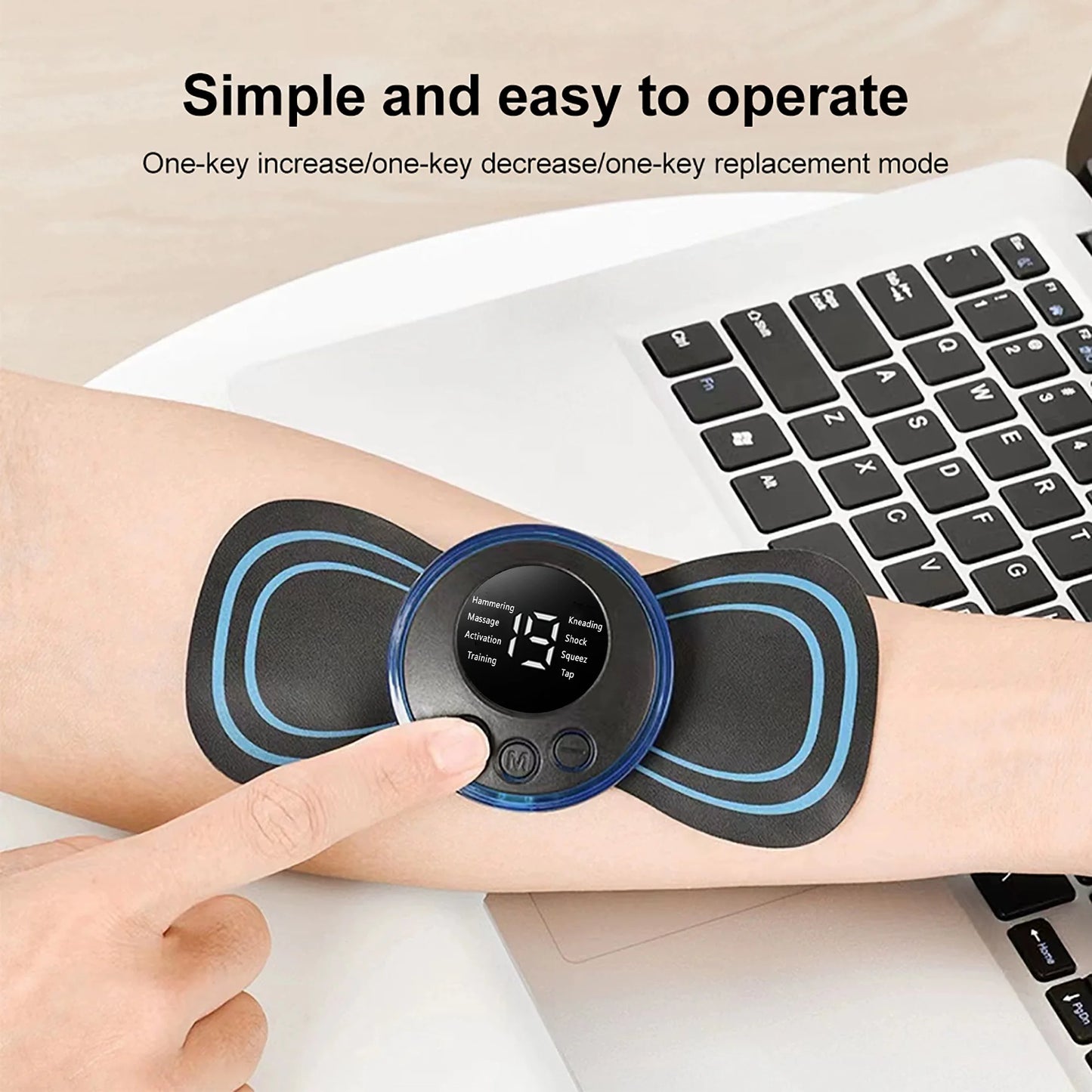 RelaxEase Mini – Electric Neck & Back Massager