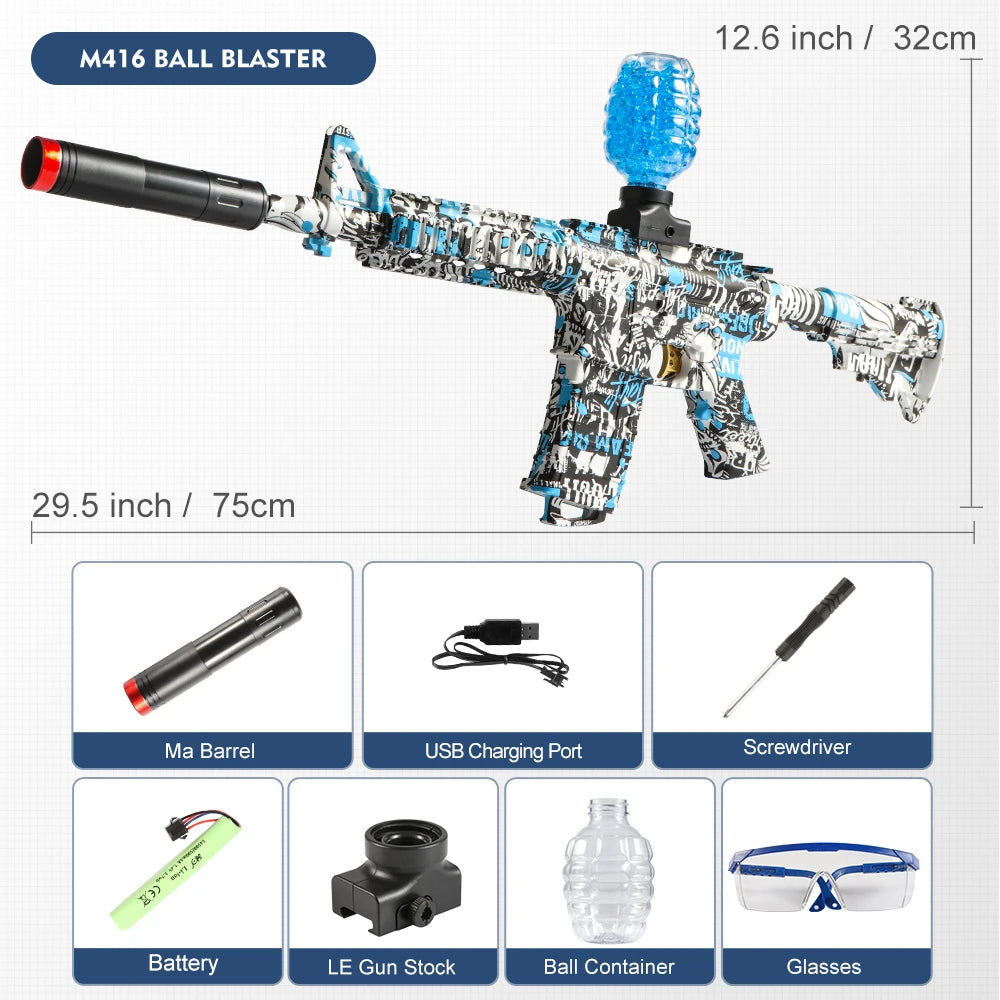 BlastX M416 – Electric Blaster Toy Gun