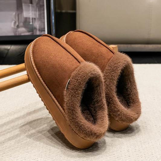 CozyStep Luxe – Fluffy Winter Slippers