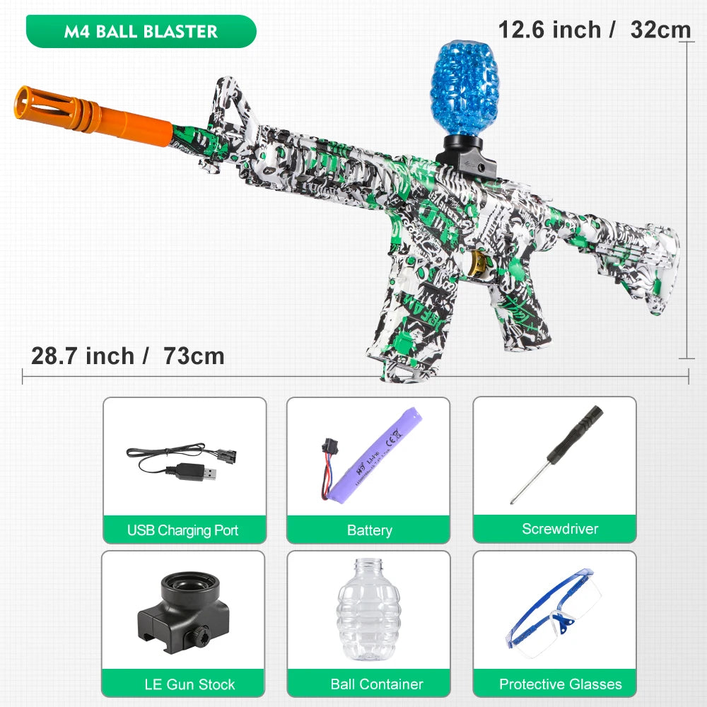 BlastX M416 – Electric Blaster Toy Gun
