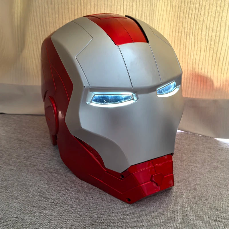1:1 LED Iron Man Cosplay Mask