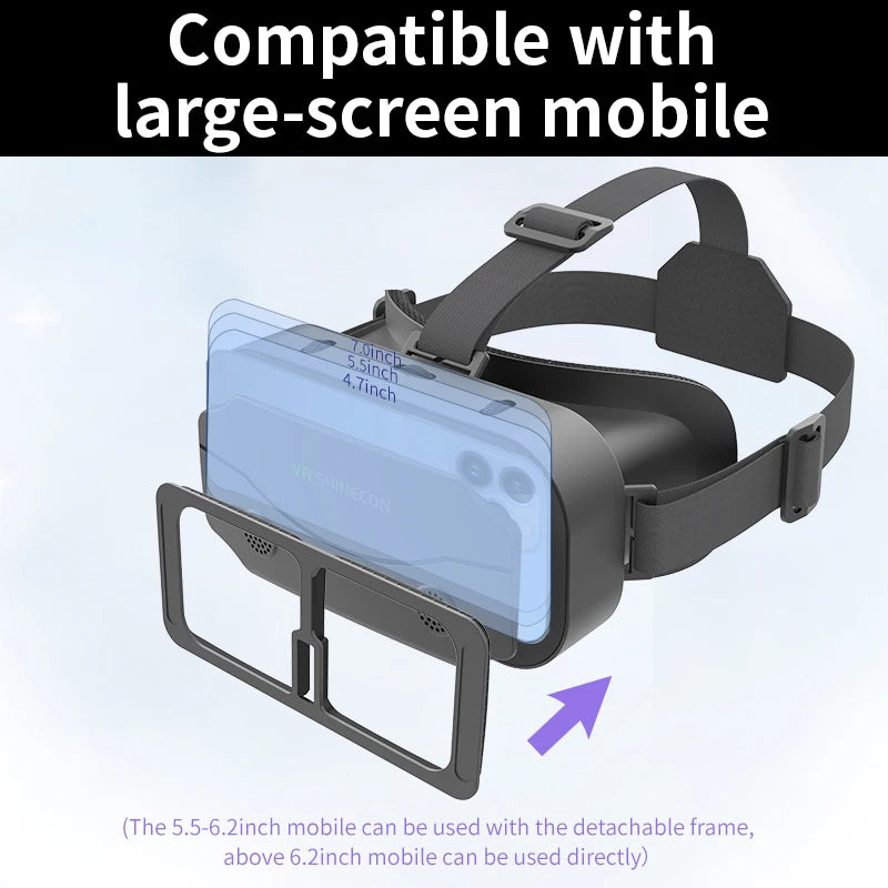 VisionVibe VR – Virtual Reality Headset