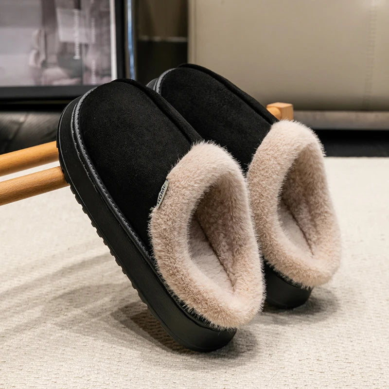 CozyStep Luxe – Fluffy Winter Slippers