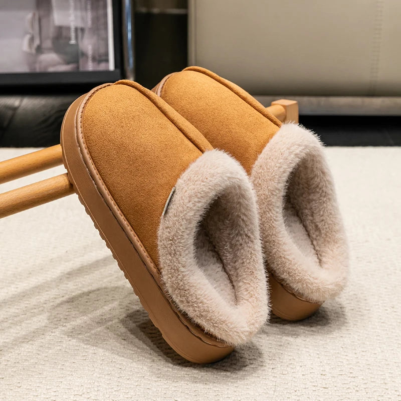 CozyStep Luxe – Fluffy Winter Slippers