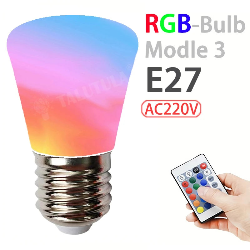 GlowSphere RGB – Multicolor LED Bulb