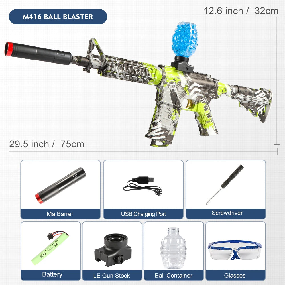 BlastX M416 – Electric Blaster Toy Gun