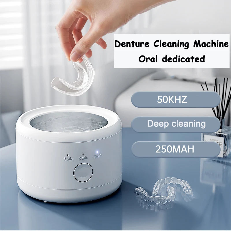 FreshGuard Sonic – Portable Ultrasonic Retainer Cleaner