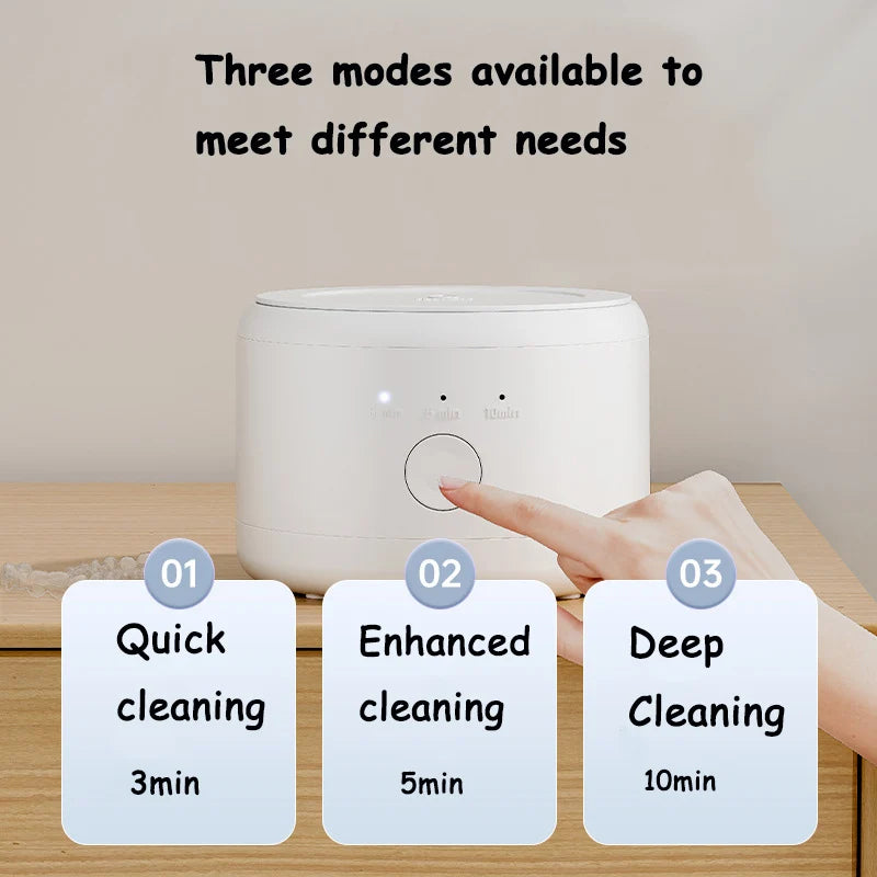 FreshGuard Sonic – Portable Ultrasonic Retainer Cleaner