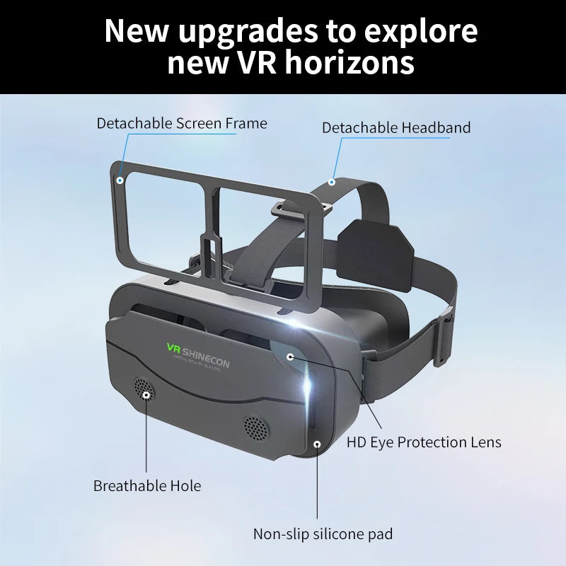 VisionVibe VR – Virtual Reality Headset