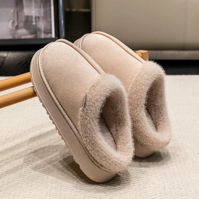 CozyStep Luxe – Fluffy Winter Slippers