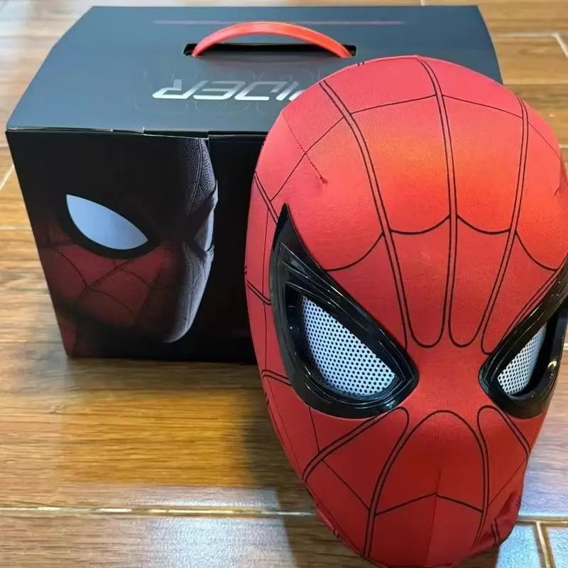 SpiderVision Mask – Movable Eye Spider-Man Helmet