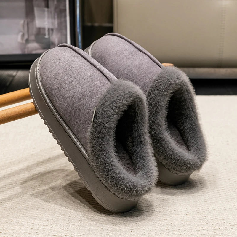 CozyStep Luxe – Fluffy Winter Slippers